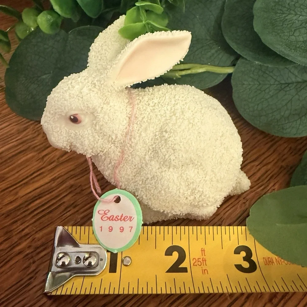 Department 56 Easter Bunny 1997‎ Vintage Spring Rabbit Figurine Tagged